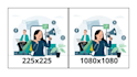 upscale image resolution and enhance photo quality using ai