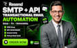 setup resend email API SMTP transactional email automation