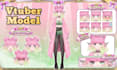 design custom vtuber model live2d, anime vtuber commission, nsfw vtuber model