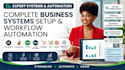 setup honeybook zapier dubsado 17hats acuity hubspot workflow automation ghl va