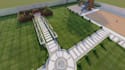 redesign 3d frontyard landscape,site plan, backyard pool,patio, hardscape render