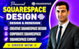squarespace design, squarespace expert, creative website, corporate squarespace
