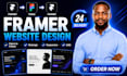 build framer website, framer website design, redesign and figma to framer