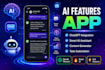 develop ai powered flutter app using openai chatgpt API