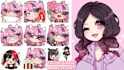 draw custom twitch emotes, chibi emotes, animated emotes, vtuber emotes streamer