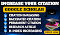increase your google scholar citation