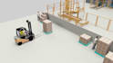 do 3d warehouse automation, asrs, amr forklift video 3d intralogistics animation
