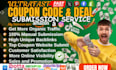 do coupon code submission and manually submit coupons to top deal websites
