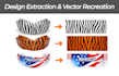 vectorize logo, vector tracing and redraw, convert image to vector