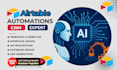 setup n8n automation, make com workflow and zapier integration
