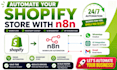 n8n shopify automation shopify woocommerce shopify wooocommerce