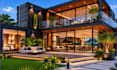 3d container home design shipping container house render  layout visualization