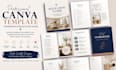 design professional canva template, workbook and relocation guide