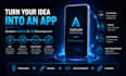 develop a flutter app for android and ios