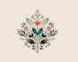do design a hand drawn botanical boho logo