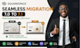 migrate your squarespace 70 to 71, fluid engine setup and SEO intact