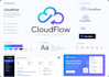 design a modern saas app logo for your startup
