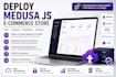 build medusa js headless ecommerce website using next js