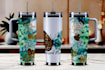 do custom 20,30,40 oz tumbler wrap design sublimations