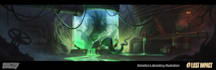 paint cinematic environment art and key illustration