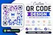 create custom qr code design with your logo