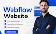 design webflow website, update webflow wix studio website fix webflow website