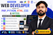 develop a responsive PHP website with mysql database
