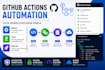setup ci cd pipelines using github actions and jenkins