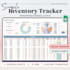 create google sheets inventory tracker and stock management system