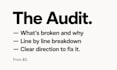 review your ad copy and tell you why it is not converting