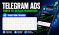 fix telegram ad rejection for sport, gaming, forex promotion to targeted traders