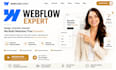 webflow website design webflow animation webflow interaction expert