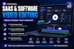 create saas product, saas tech video edit software demo video