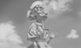 create grayscale illustration in painterly style