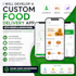 develop a custom complete service food delivering app with rider and admin panel