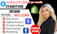 setup stan store, shopify digital products store stan store digital store payhip