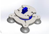design electro mechanical and industrial robot in solidworks