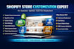 professionally customize, fix and improve your shopify store