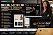 design author website ebook website book author website wordpress author website