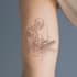 make custom minimal and geometric tattoo design