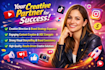 be your creative director for brand strategy, content creation, and ugc