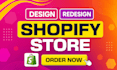 setup profitable shopify website or shopify store design