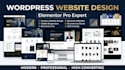 design wordpress website with elementor pro website design