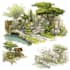 do a fantasy landscape design