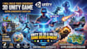 develop unity 2d 3d mobile game, VR ar oculus app, uefn fortnite map, verse code