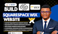 build squarespace website design wix squarespace redesign wix studio landing pag