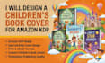 design childrens book cover for KDP