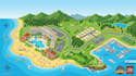 design vector maps, tourist maps, campground maps and master plan maps