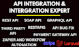 do api integration rest api development graphql api payment integration and mcp
