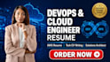 write an ats optimize cloud engineer or devops resume and cover letter
